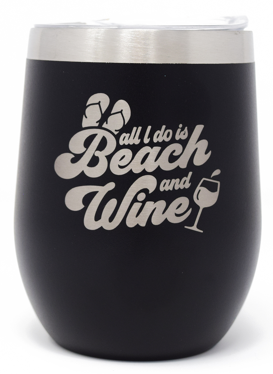 Beach and wine