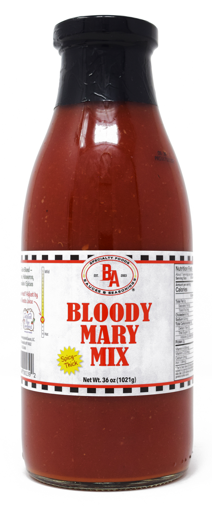 B.A. Bloody Mary Mix Product Details